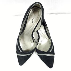 East 5th "Denny" Pointed Toe Spike Heel Black Pumps Women's Size 6.5